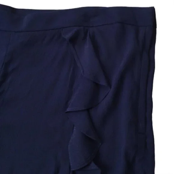 KUT FROM THE KLOTH Ruffled Navy Shorts - Picture 4 of 8